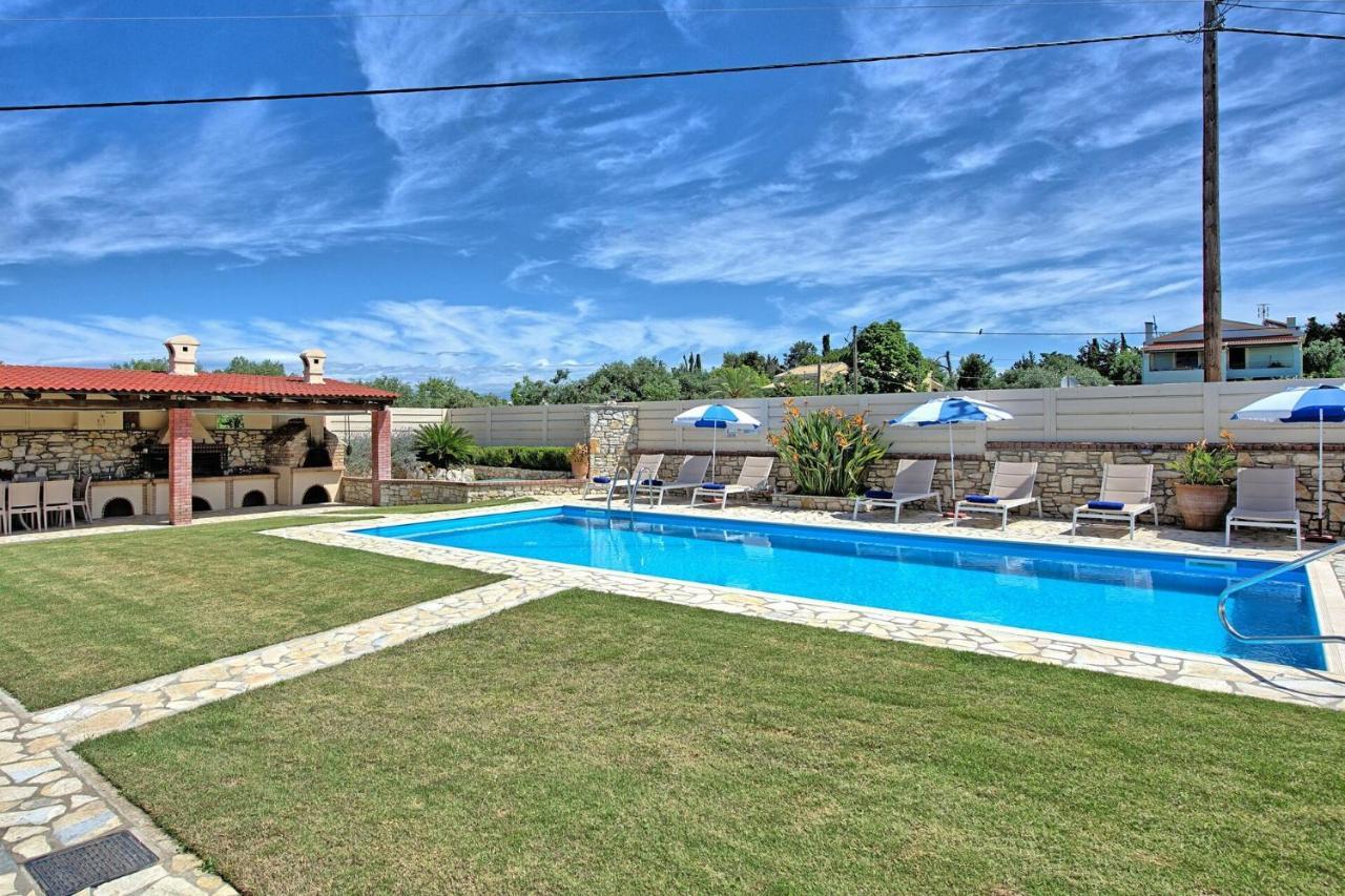 Acharavi Beach Villa By Posarellivillas Exterior foto